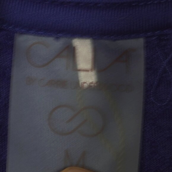 Calia Purple Quilted Turtleneck Pullover Sweatshirt Size Medium - Picture 7 of 10